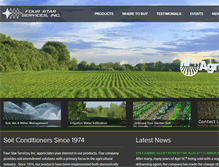 Tablet Screenshot of fourstarservices.com